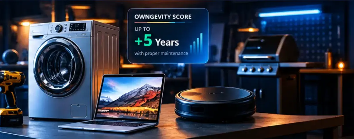 Everyday appliances, technology and tools represented in Owngevity